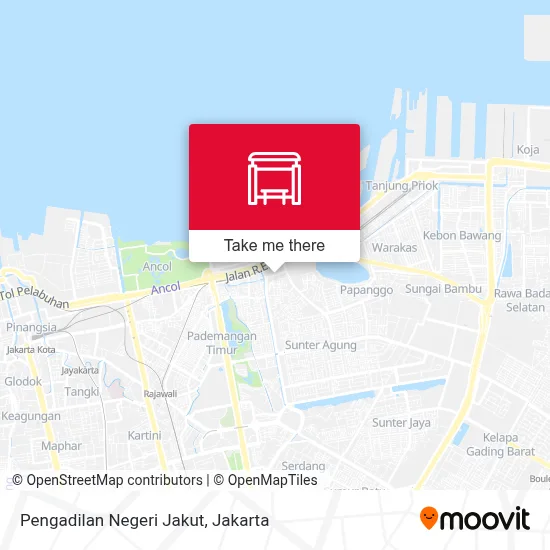 Pengadilan Negeri Jakut map