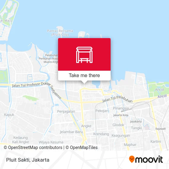 Pluit Sakti map