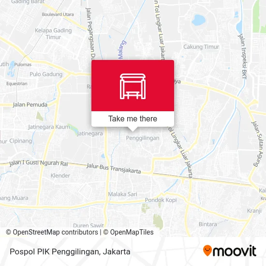Pospol PIK Penggilingan map