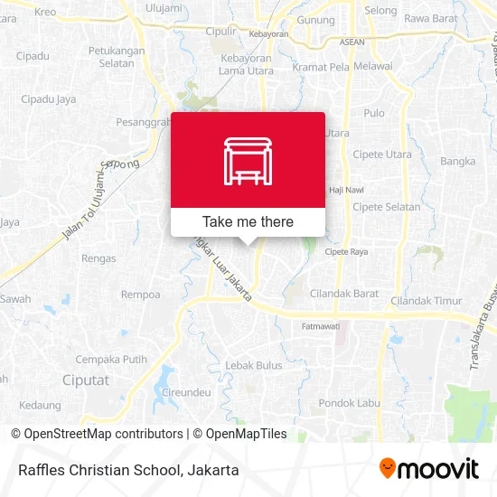 Raffles Christian School map