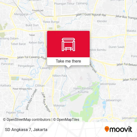 SD Angkasa 7 map