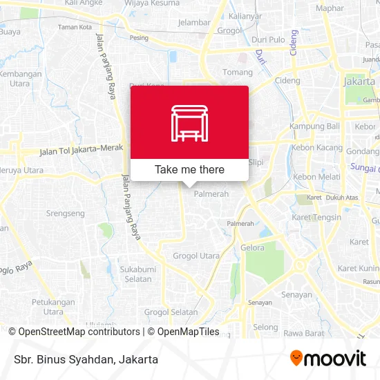 Sbr. Binus Syahdan map