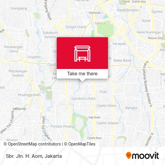 Sbr. Jln. H. Aom map
