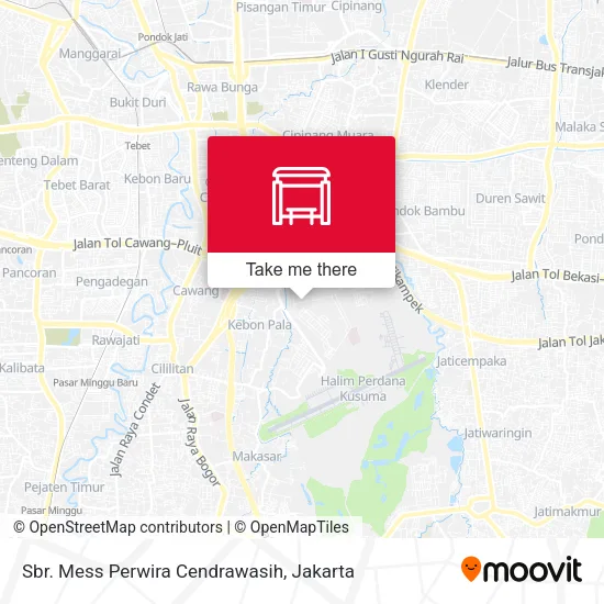 Sbr. Mess Perwira Cendrawasih map