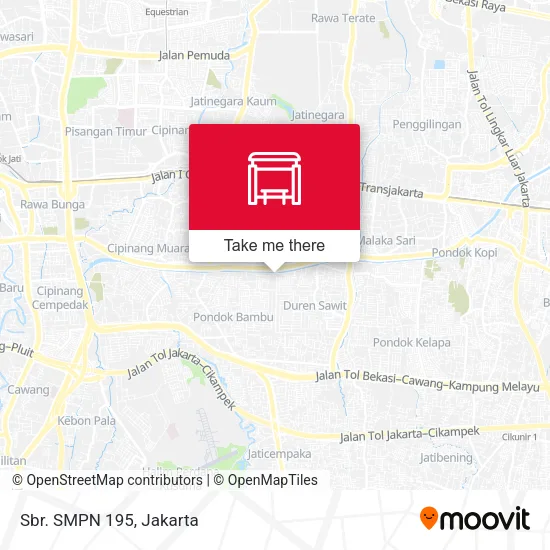 Sbr. SMPN 195 map