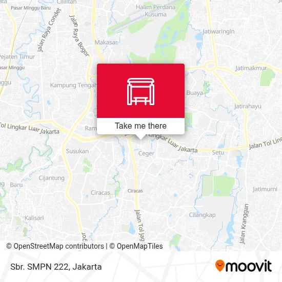 Sbr. SMPN 222 map
