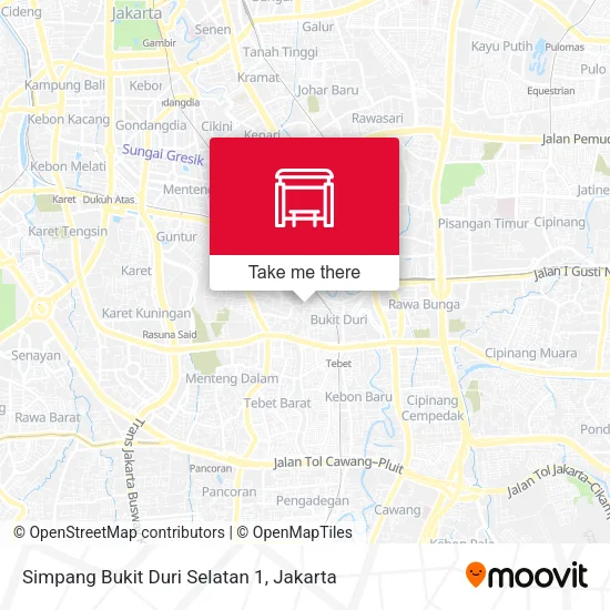 Simpang Bukit Duri Selatan 1 map