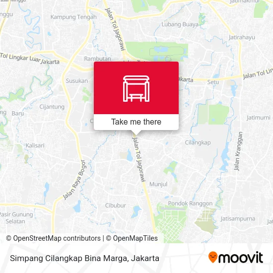 Simpang Cilangkap Bina Marga map