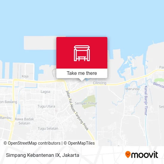 Simpang Kebantenan IX map