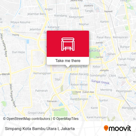 Simpang Kota Bambu Utara I map