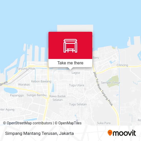 Simpang Mantang Terusan map