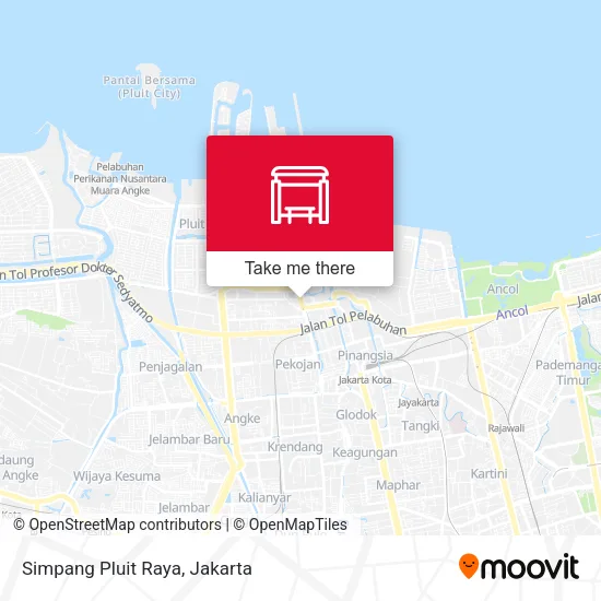 Simpang Pluit Raya map