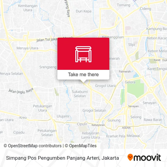 Simpang Pos Pengumben Panjang Arteri map