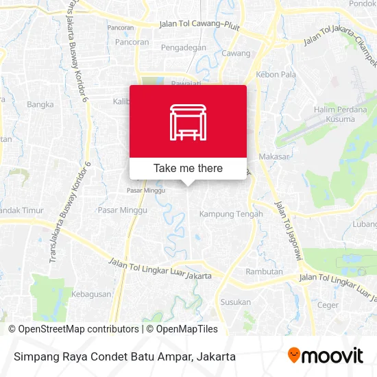 Simpang Raya Condet Batu Ampar map