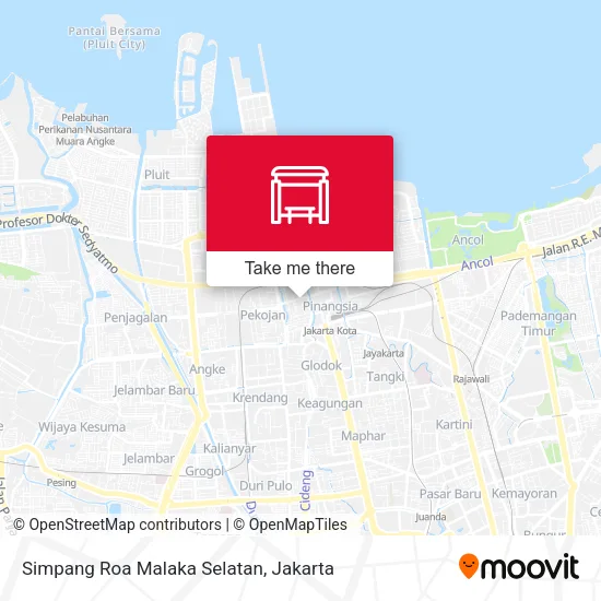 Simpang Roa Malaka Selatan map