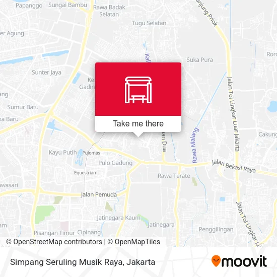 Simpang Seruling Musik Raya map