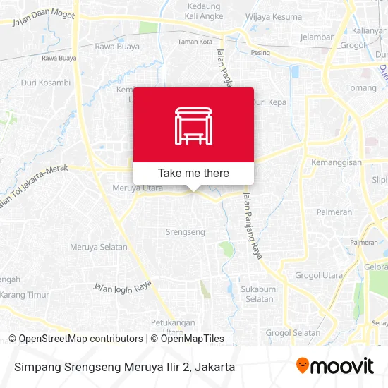 Simpang Srengseng Meruya Ilir 2 map