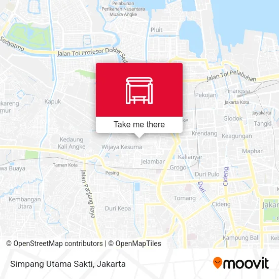 Simpang Utama Sakti map