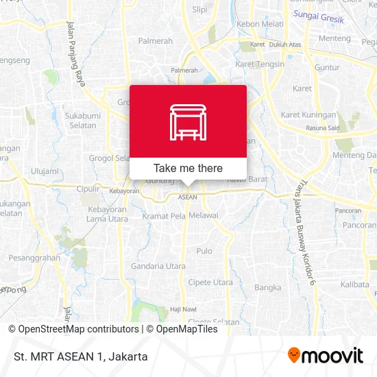 St. MRT ASEAN 1 map