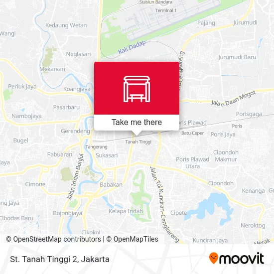 St. Tanah Tinggi 2 map