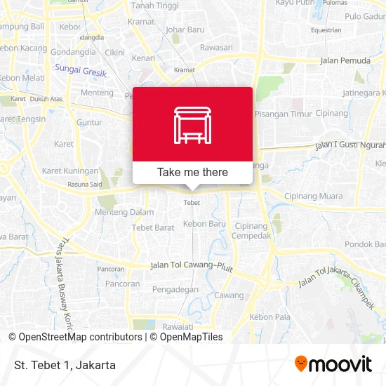 St. Tebet 1 map