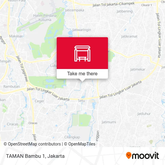 TAMAN Bambu 1 map