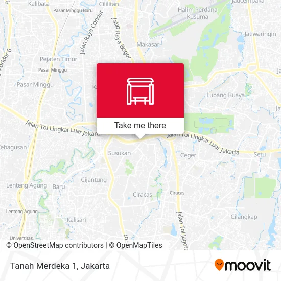 Tanah Merdeka 1 map