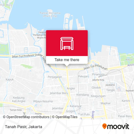 Tanah Pasir map