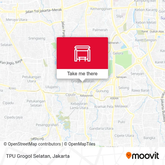 TPU Grogol Selatan map
