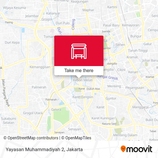 Yayasan Muhammadiyah 2 map