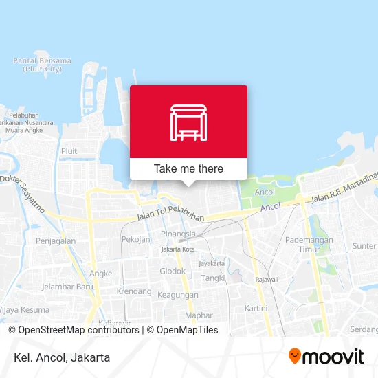Kel. Ancol map