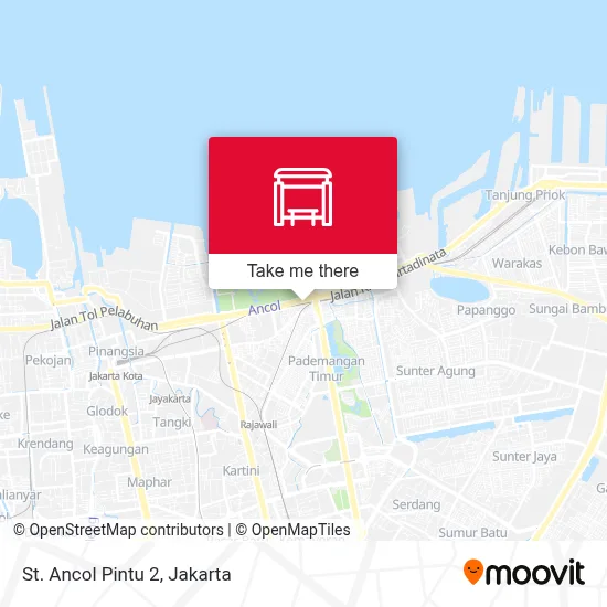 St. Ancol Pintu 2 map