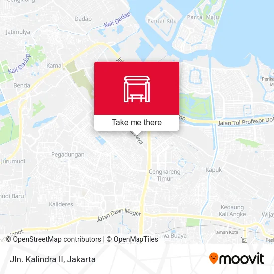 Jln. Kalindra II map