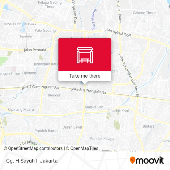 Gg. H Sayuti I map
