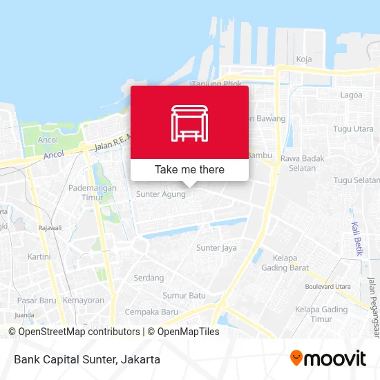 Bank Capital Sunter map