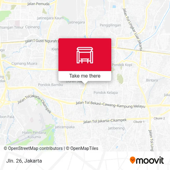 Jln. 26 map