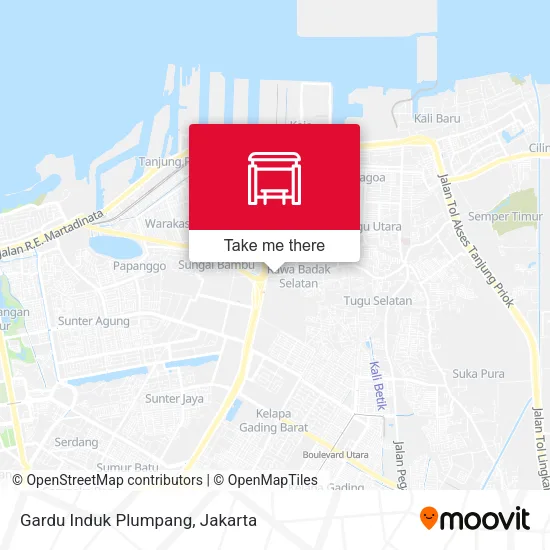 Gardu Induk Plumpang map