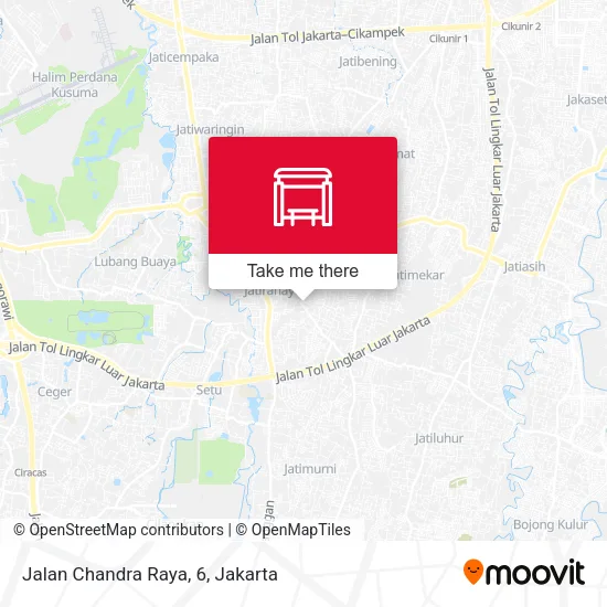 Jalan Chandra Raya, 6 map