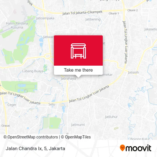 Jalan Chandra Ix, 5 map