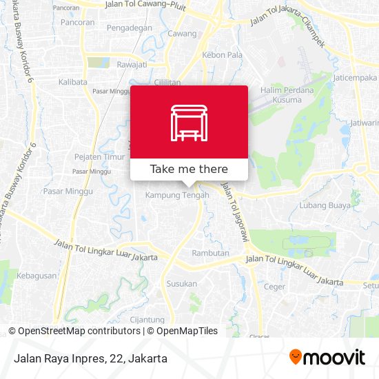 Jalan Raya Inpres, 22 map