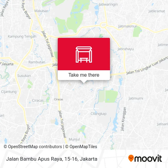Jalan Bambu Apus Raya, 15-16 map