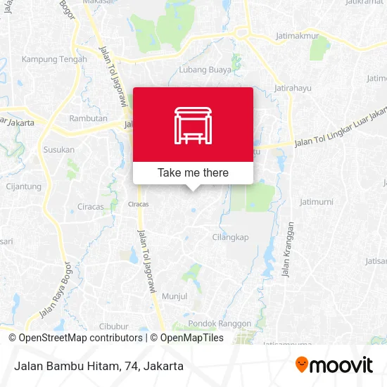 Jalan Bambu Hitam, 74 map