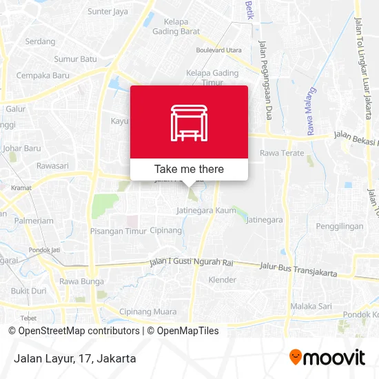 Jalan Layur, 17 map