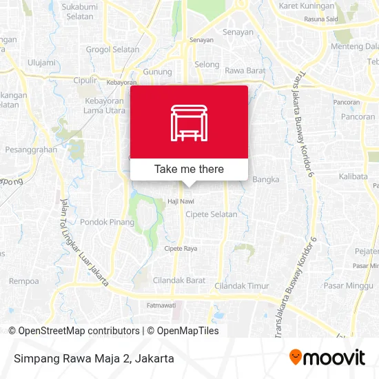 Simpang Rawa Maja 2 map