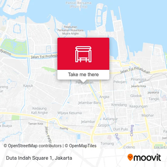Duta Indah Square 1 map
