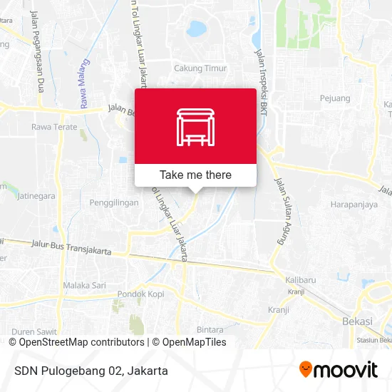 SDN Pulogebang 02 map