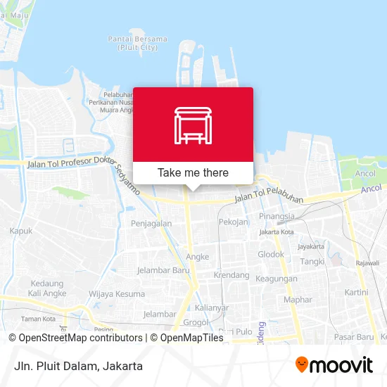 Jln. Pluit Dalam map
