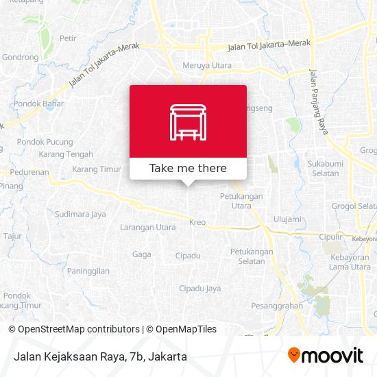 Jalan Kejaksaan Raya, 7b map