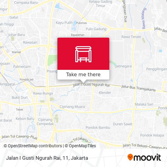 Jalan I Gusti Ngurah Rai, 11 map