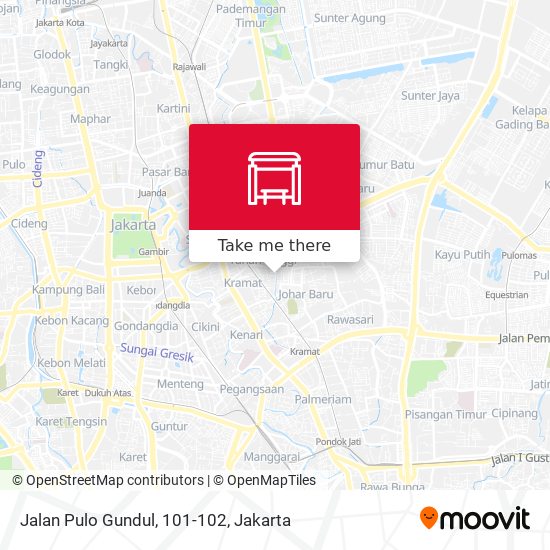 Jalan Pulo Gundul, 101-102 map